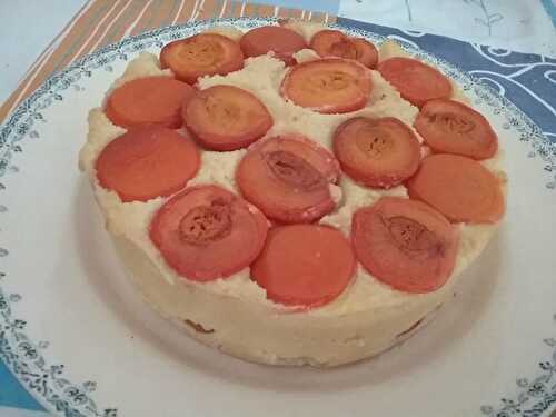 Gâteau de semoule au rhum et aux abricots