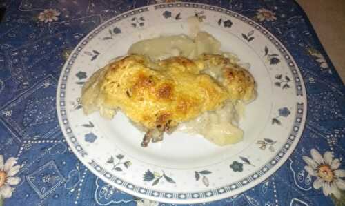 Gratin de chou fleur au Ti Pavez breton