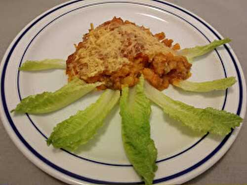 Hachis parmentier des îles à la patate douce et au gingembre