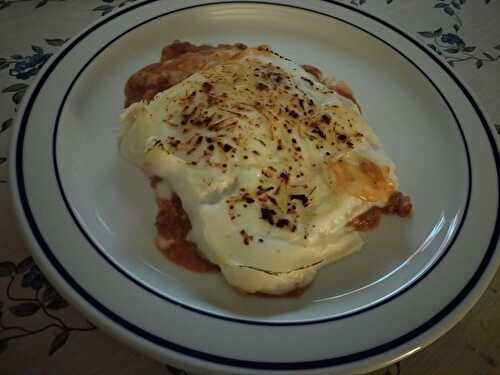 Lasagnes à la piperade basque