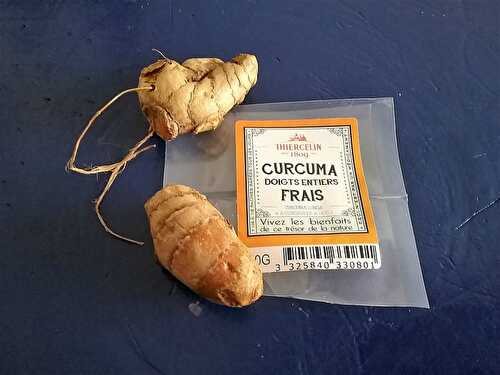 Le curcuma frais… Une tuerie !!!