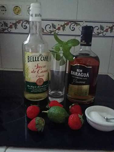 Mojito aux fraises