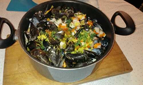 Moules exotique à ma façon