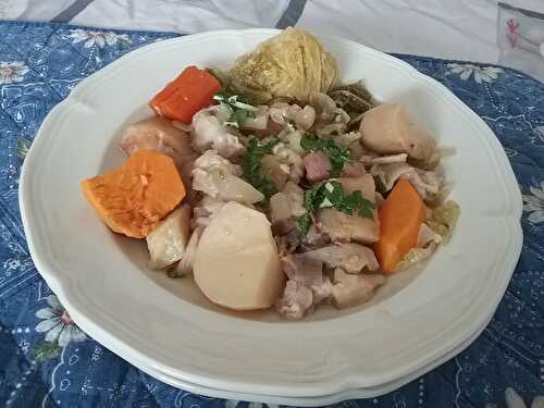 Nage de pieds de veau aux légumes