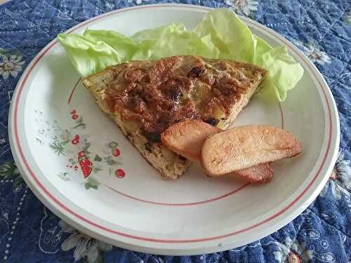 Omelette épicée aux œufs de cabillaud fumés et aux pommes de terre