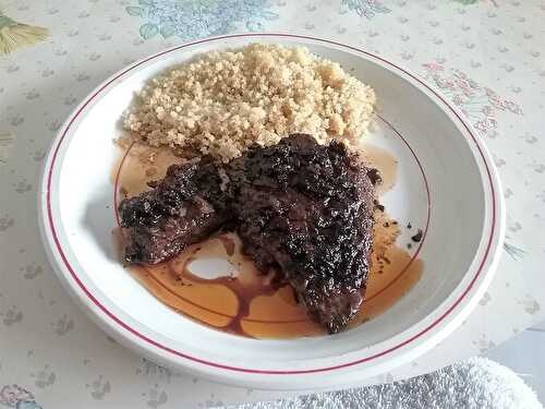 Onglets de boeuf et marinade goûteuse