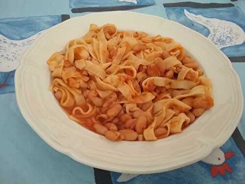 Pâtes aux haricots blancs à la venitienne – Pasta e fagioli di Verona