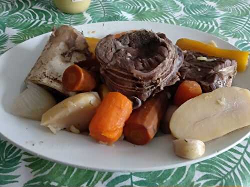 Pot au feu de bœuf et de veau