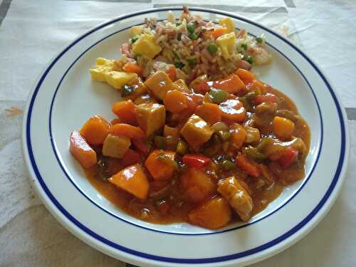 Poulet à la sauce aigre-douce