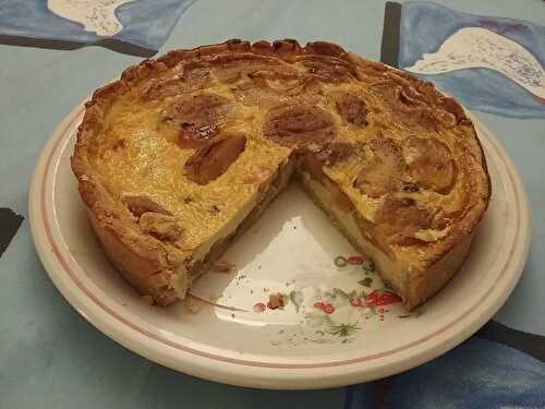 Quiche aux pommes et aux épices