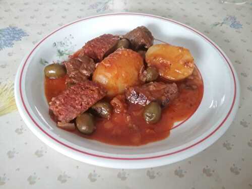 Ragout de boeuf à la catalane