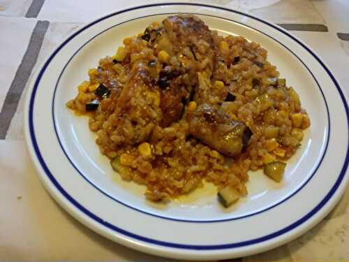 Riz au poulet dominicain