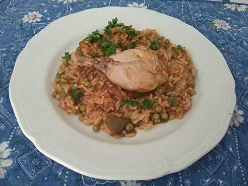 Riz juteux au poulet