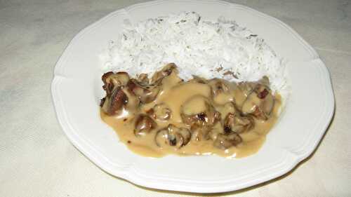 Rognons de veau au poivre vert et Armagnac