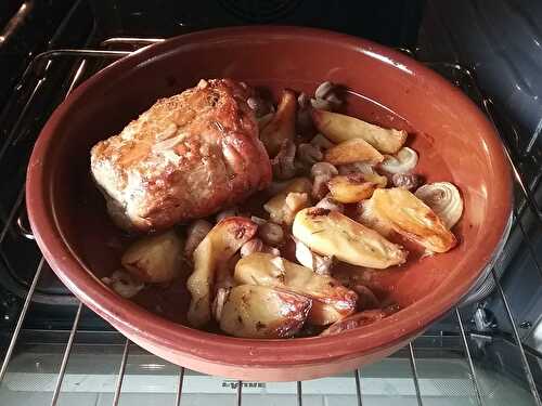 Rôti de dinde au jus d'ananas et à la moutarde