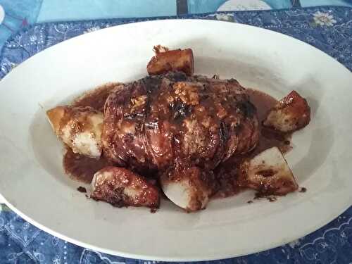 Rôti de porc Maroma, façon Orloff à l’espagnole