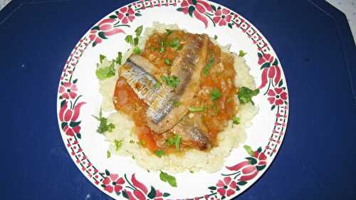 Rougail de harengs fumés et mangú d’igname de Saint Domingue