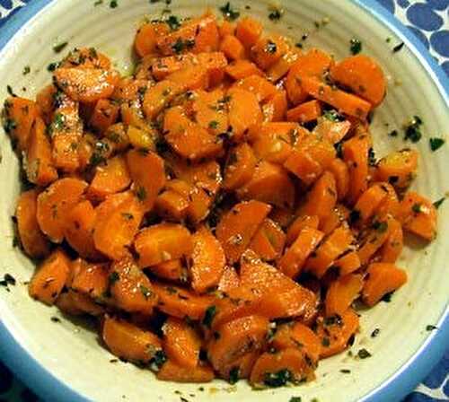 Salade de carottes à la marocaine