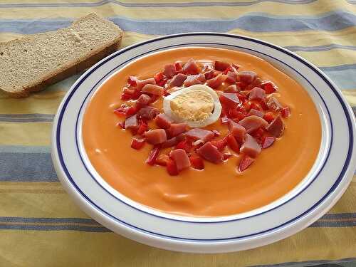 Salmorejo de Cordoue (salmorejo cordobés)