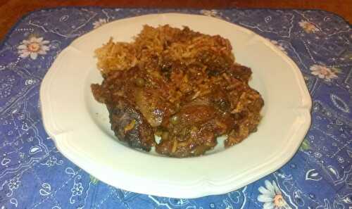 Sauté de veau à la tomate à la grecque