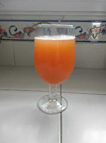 Smoothie de melon d’eau et papaye au sirop d’agave