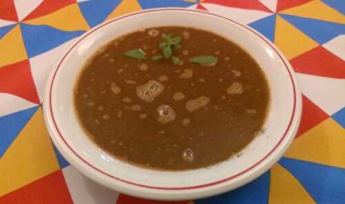 Soupe de petits crabes verts