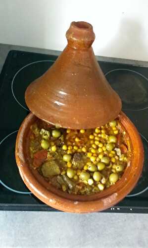 Tajine d'agneau aux pois chiches ( Maroc )