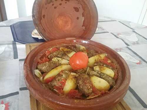 Tajine de keftas au chou blanc