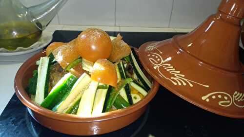 Tajine de mouton au chou blanc et aux courgettes