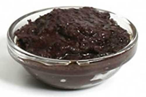 Tapenade noire maison