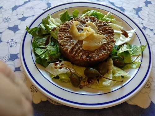 Tartare de boeuf asiatique