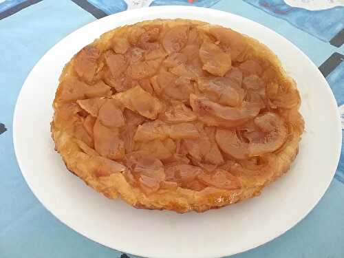 Tarte aux pommes façon tatin revisitée