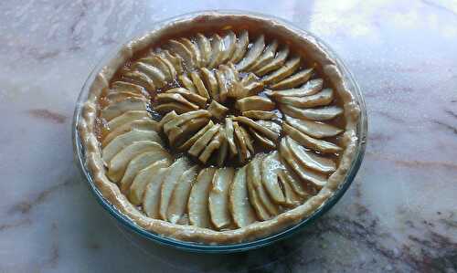 Tarte aux pommes miroir