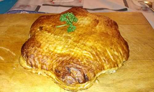 Tourte aux crevettes, aiglefin et légumes