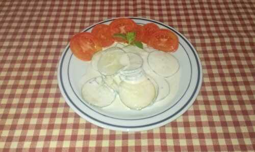 Tzatziki et tomates à la grecque