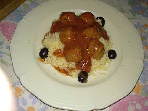 Boulettes d’agneau à l’orientale et tzatziki