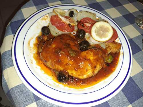Cuisses de poulet à l’Andalouse