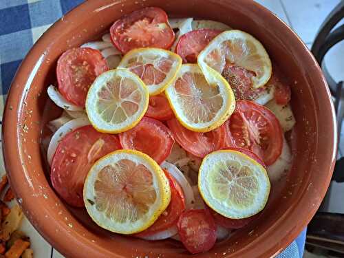 Etouffée de légumes cuits à l’andalouse