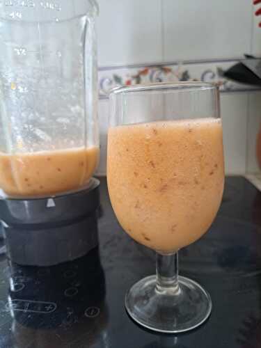 Smoothie de nectarines à la banane