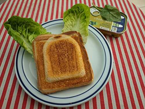 Croquemonsieur aux sardines