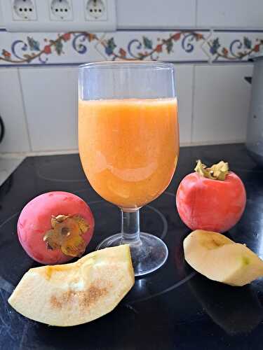 Smoothie de kakis à la pomme