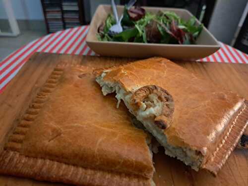 Empanada de poulet aux champignons des bois et lardons