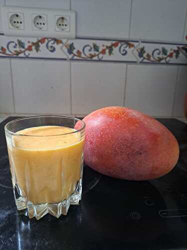 Milkshake à la mangue