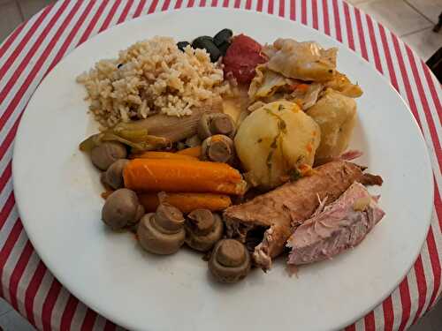 Pot au feu de lapin à la tomate