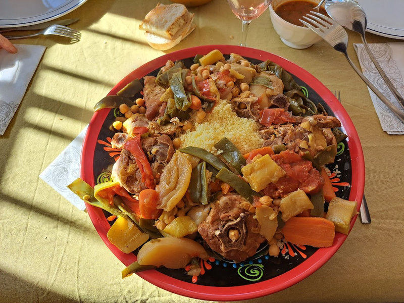 Couscous au collier de mouton à la vanille