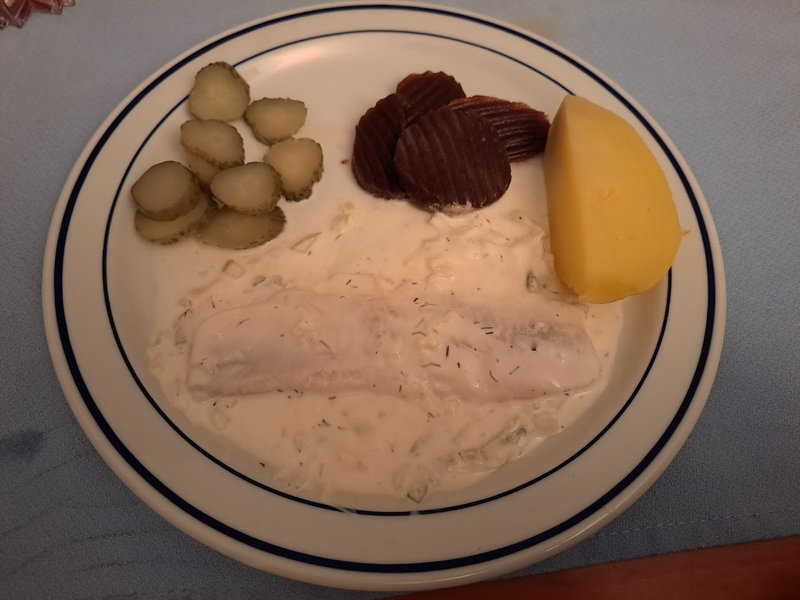 Filets de daurade marinés à la crème et au citron vert