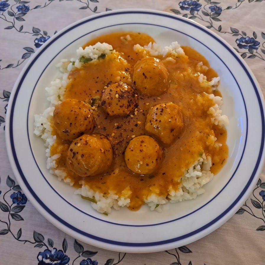 Boulettes de poisson sauce piquante à la sénégalaise