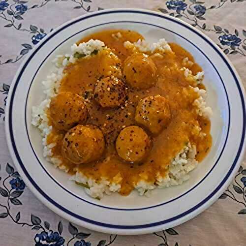 Boulettes de poisson sauce piquante à la sénégalaise
