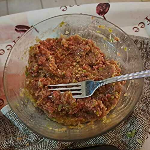 Steak tartare à la thaïe ou à l’asiatique