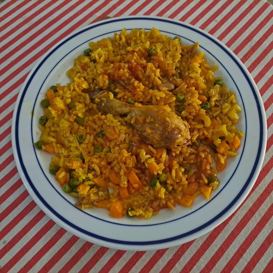 Pilons de poulet à la thaï et riz épicé à la thaï
